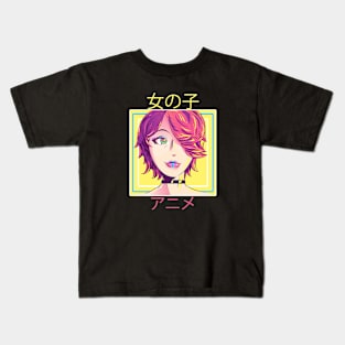 anime girl Kids T-Shirt